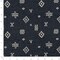 Blue Abstract Global Southwest Woven Pattern Upholstery Fabric by The Yard - SKU: Bowie Royal